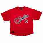 Cookies Intermurals Batting Practice Jersey β Red Mesh Streetwear Top