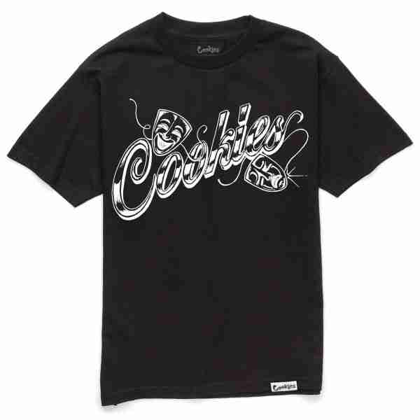 Cookies Laugh Now Cry Later Graphic Tee β Black SS Shirt