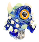 Crysis Designs Blue Gloomer Puffco Pivot Top