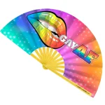 Gay Af UV Reactive Rave Fan