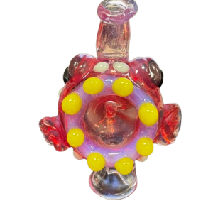 Crysis Designs Pink Angler Fish Puffco Pivot Top