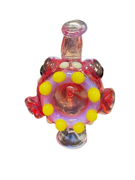 Crysis Designs Pink Angler Fish Puffco Pivot Top