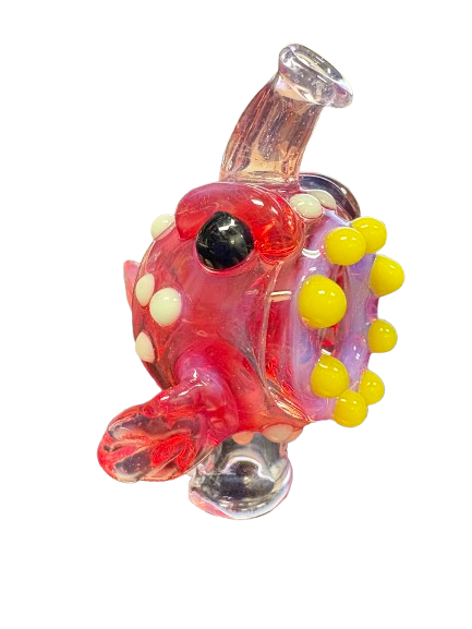 Crysis Designs Pink Angler Fish Puffco Pivot Top
