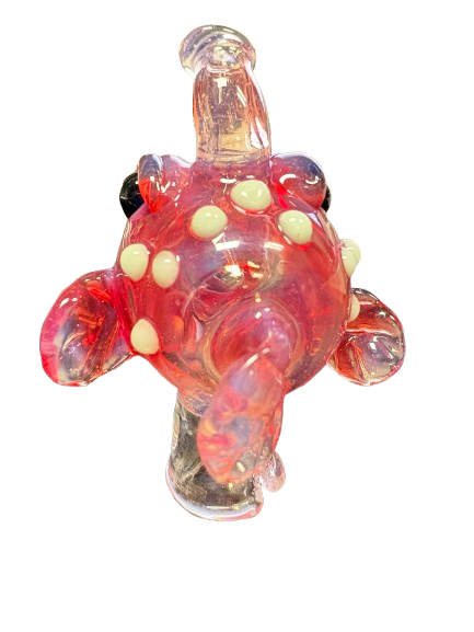 Crysis Designs Pink Angler Fish Puffco Pivot Top