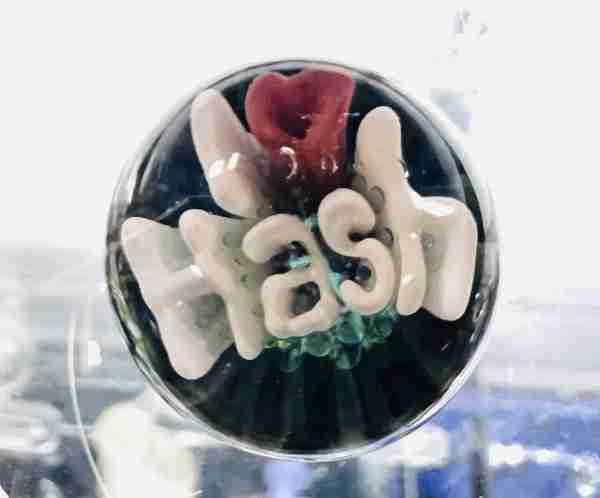 Burning Bush I Love Hash Slurper Marble