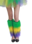 Mardi Gras Leg Warmers