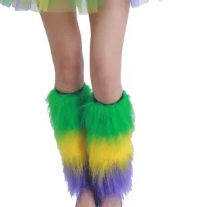 Mardi Gras Leg Warmers