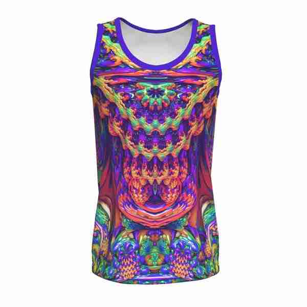 Melting Hearts UV Reactive Tank Top