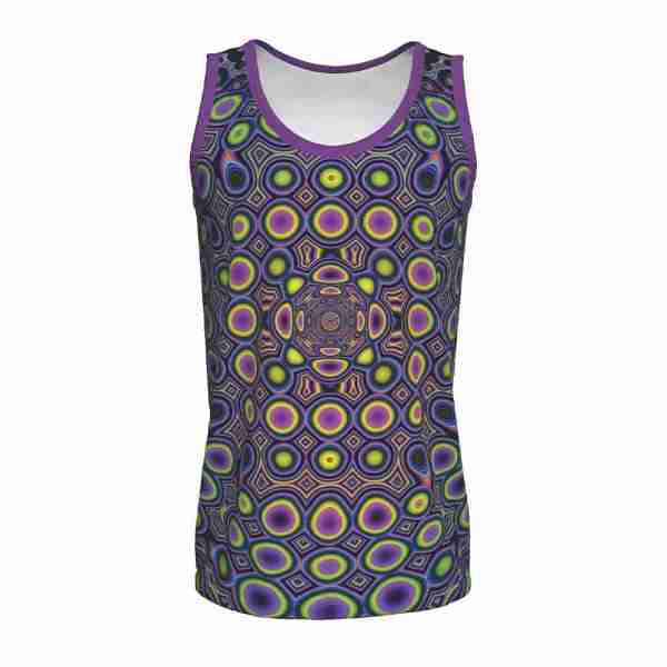 Psy Bubbles UV Tank Top