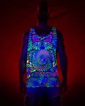 Rainbow Totem UV Reactive Tank Top