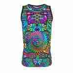 Rainbow Totem UV Reactive Tank Top