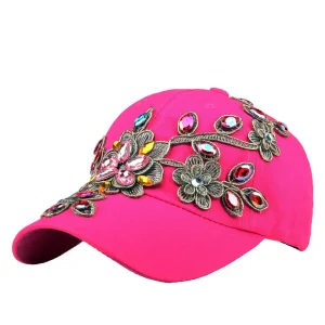 Rhinestone Sun Hat