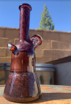 Antho 805 Glass Candy Apple Red 10mm Rig
