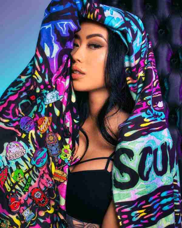Popsiskulls Unicorn Twist Pashmina