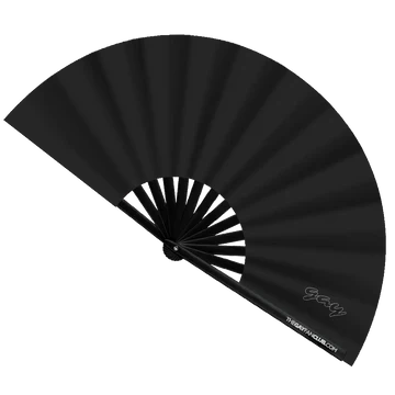 Matte Black Gay Fan