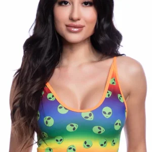 Rainbow Alien Tank Top