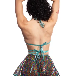 Rainbow-Sequin-Skirt-Set-rear-view.webp