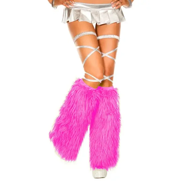 Music Legs Furry Leg Warmers
