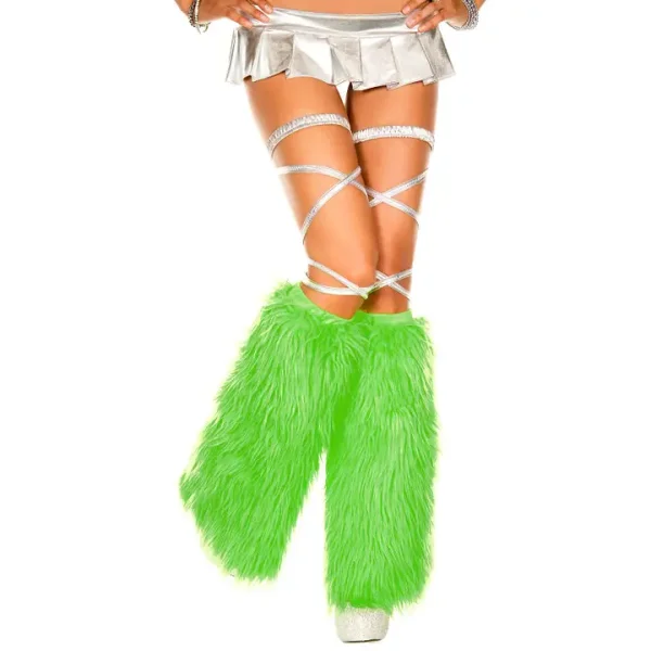 Music Legs Furry Leg Warmers