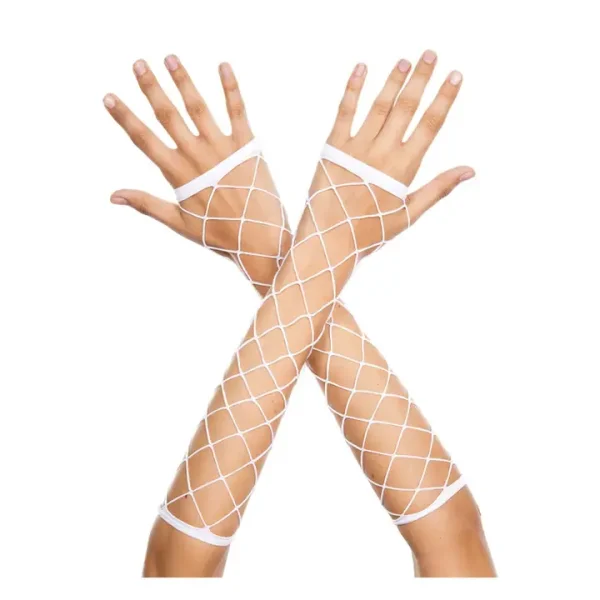 Music Legs Big Diamond Net Arm Warmer