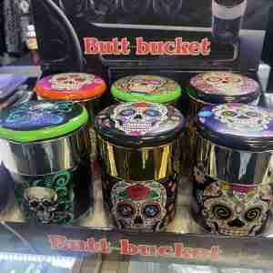 Skull Butt Bucket LED Ashtray