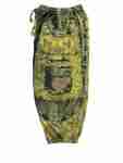 Green Patchwork Box Pocket Balloon Pant