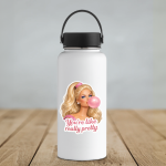 You're Like Really Pretty Sticker | Pink Doll Aesthetic Viny