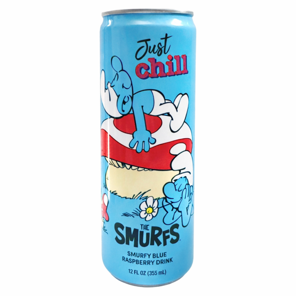 The Smurfs Just Chill Drink Blue Raspberry (12oz)