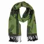 Rose Floral Pashmina Reversible Scarf Shawl