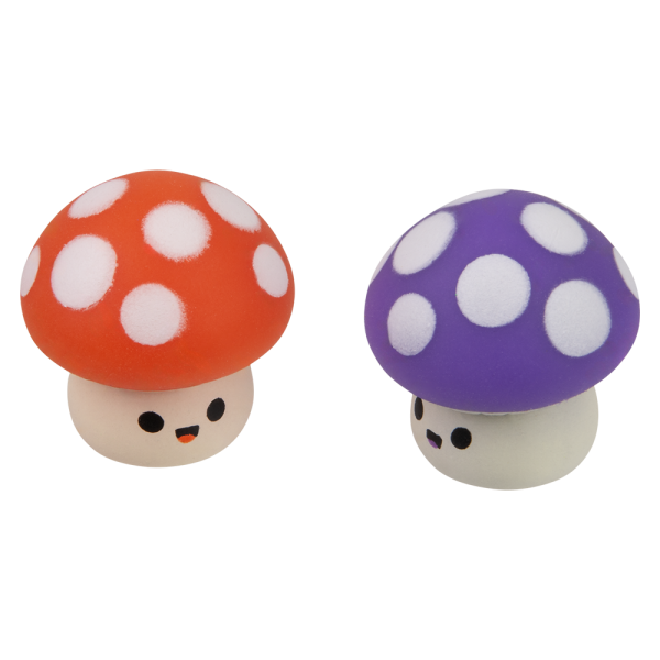 Gummy Mushrooms Squishy 1.5"