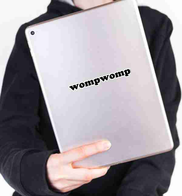 Womp Womp Sticker