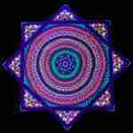 Portals Flow Star - Double-Sided (UV Reactive)