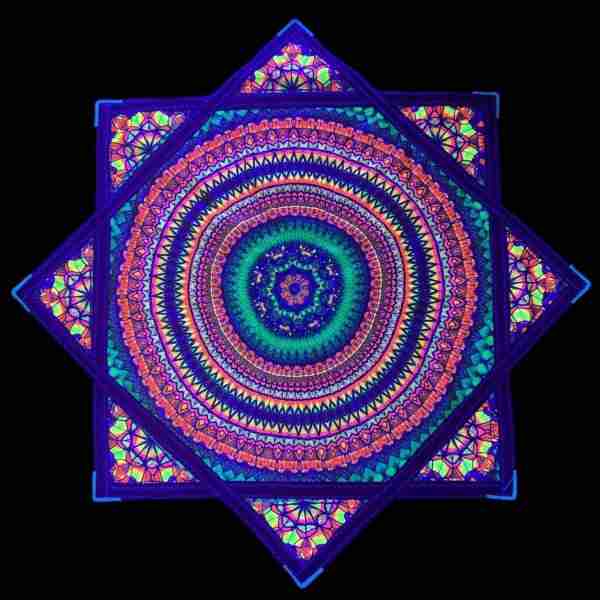 Portals Flow Star - Double-Sided (UV Reactive)