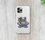 Vibrant Peace Frog Sticker