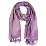 Rose Floral Pashmina Reversible Scarf Shawl