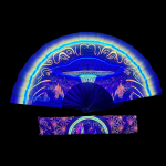 UFO UV Reactive Fan With Matching Sleeve
