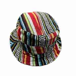 Cotton Multi Color Bucket Hat