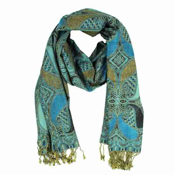 Large Paisley Pashmina Scarf Shawl
