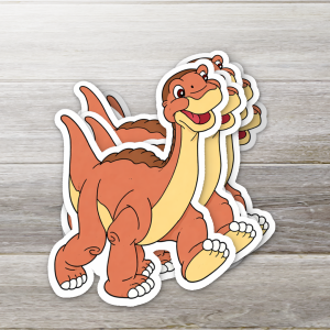 Little Foot Dinosaur Sticker