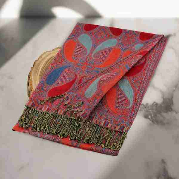 Large Paisley Pashmina Scarf Shawl