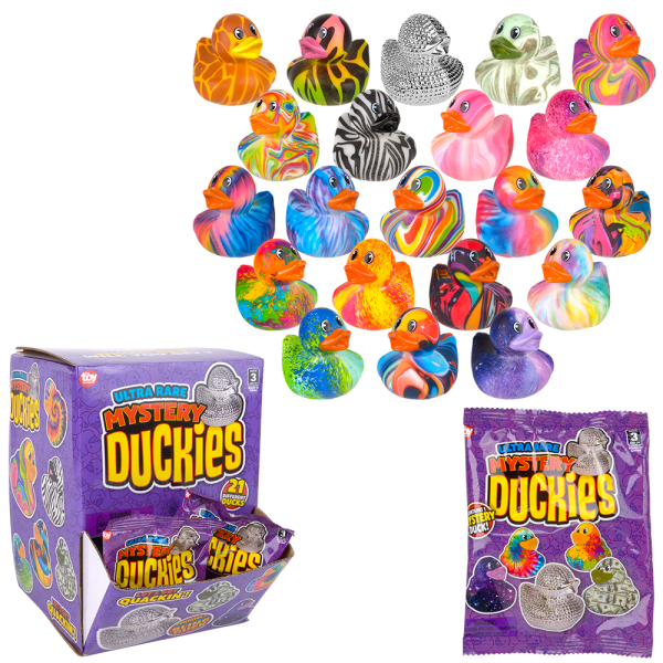 Blind Bag Duckies With Ultra Rare Ducky 2"