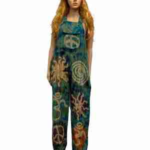 Cotton Tie Dye Jumpsuit