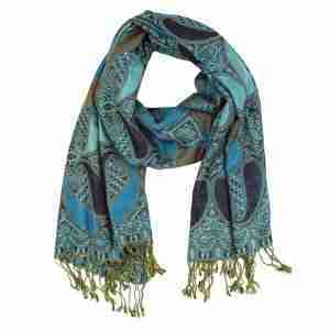 Large Paisley Pashmina Scarf Shawl