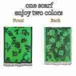 Rose Floral Pashmina Reversible Scarf Shawl