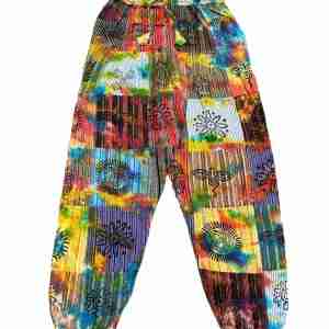 Cotton Tie Dye Multi Trouser