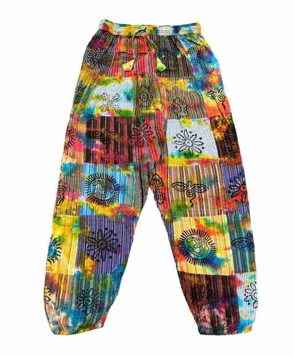 Cotton Tie Dye Multi Trouser