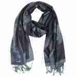 Rose Floral Pashmina Reversible Scarf Shawl