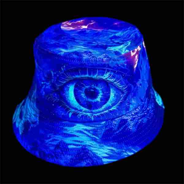 Third Eye Bucket Hat (UV Reactive)
