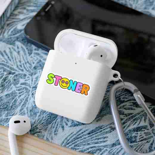 Stoner Smiley Sticker