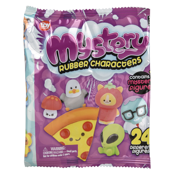 Blind Bag Rubber Character Toys 2"